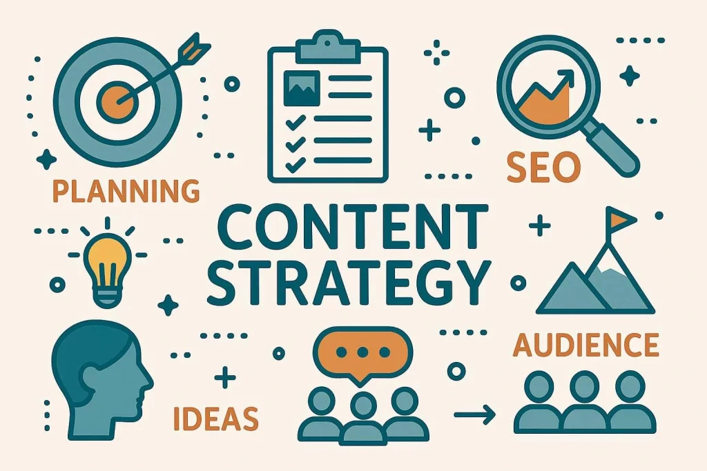 SEO content strategy and blog planning for organic traffic.
